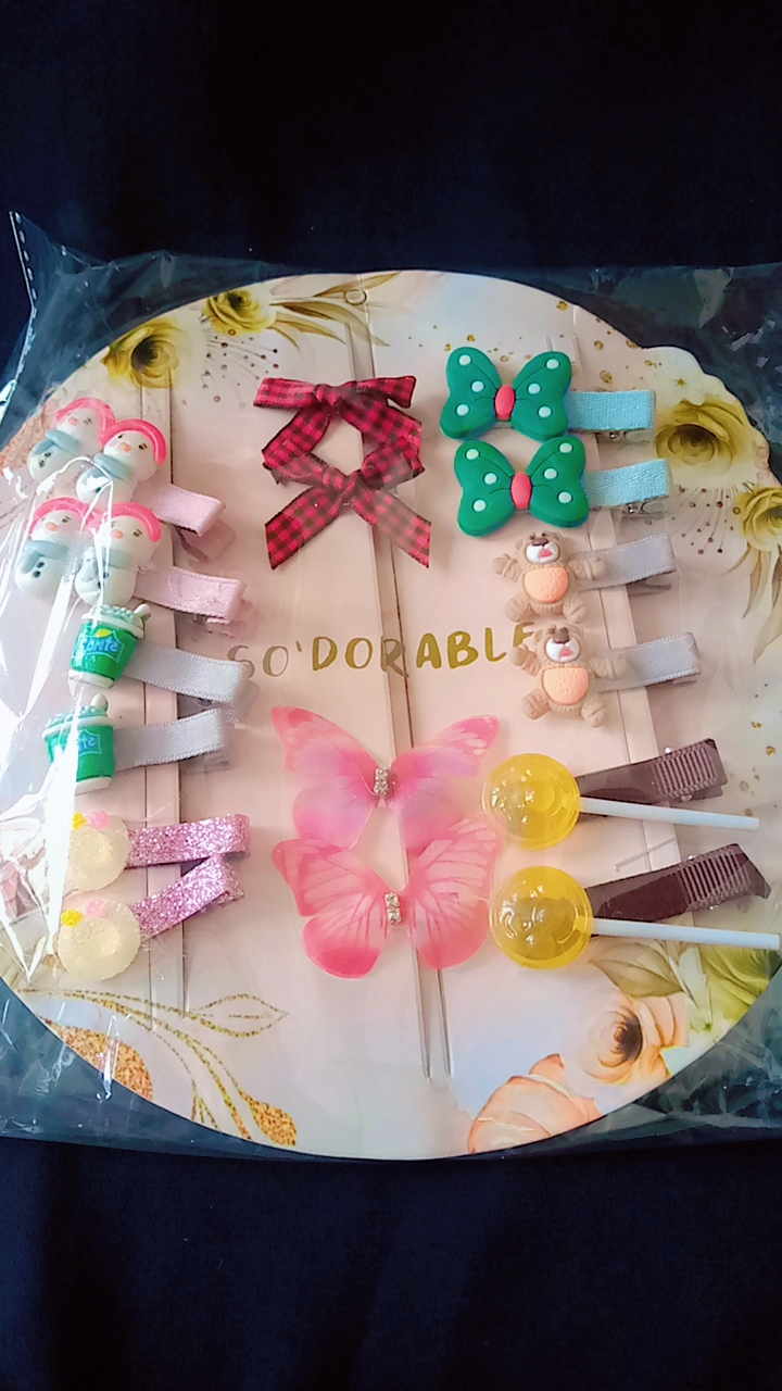 Fancy hair pins 16 pcs & small pack 8 pcs