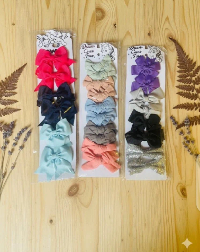 Glitter,flower,butterfly and bow styled hair pins