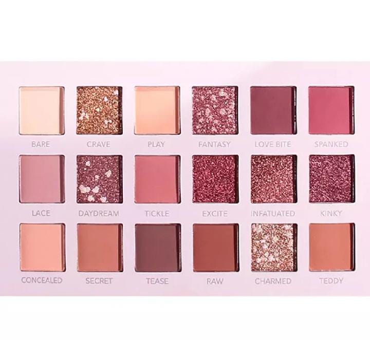 Nude 18 color eyeshadow palette 2